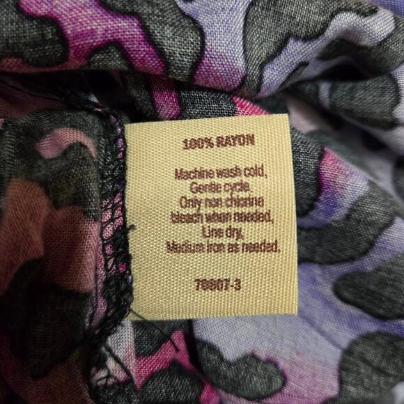 Y2K Purple Pink Leopard Print Shorts Size S Trashy McBling Emo Scene Indie - Picture 9 of 9